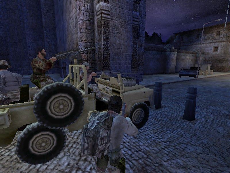 Conflict: Desert Storm II back cover for Xbox